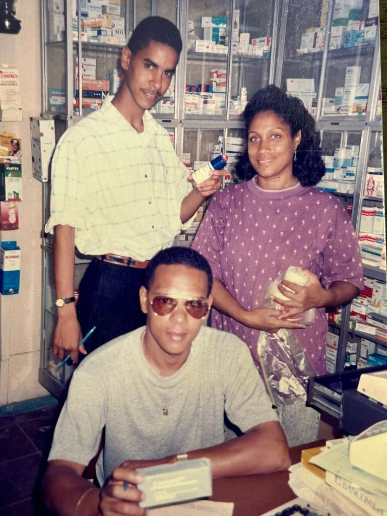 Andrea's family pharmacy in Azua, Dominican Republic &mdash; where it all started
